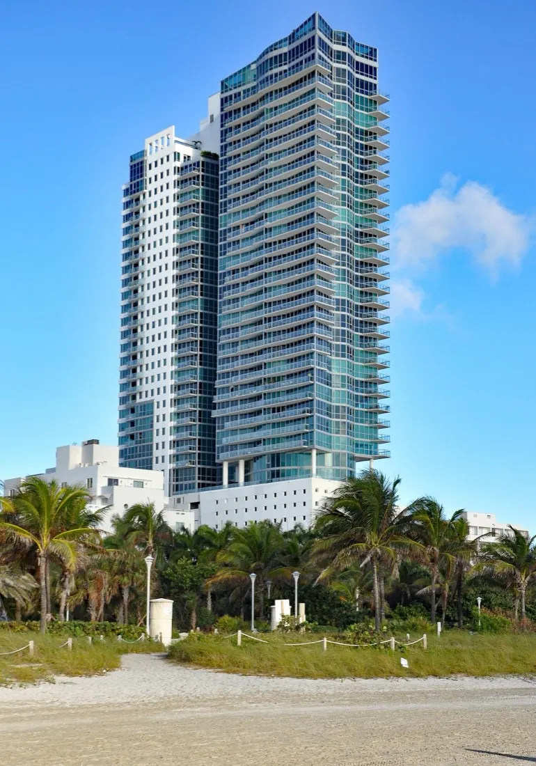 Oceanfront apartment tower for sale in Miami Beach, Florida